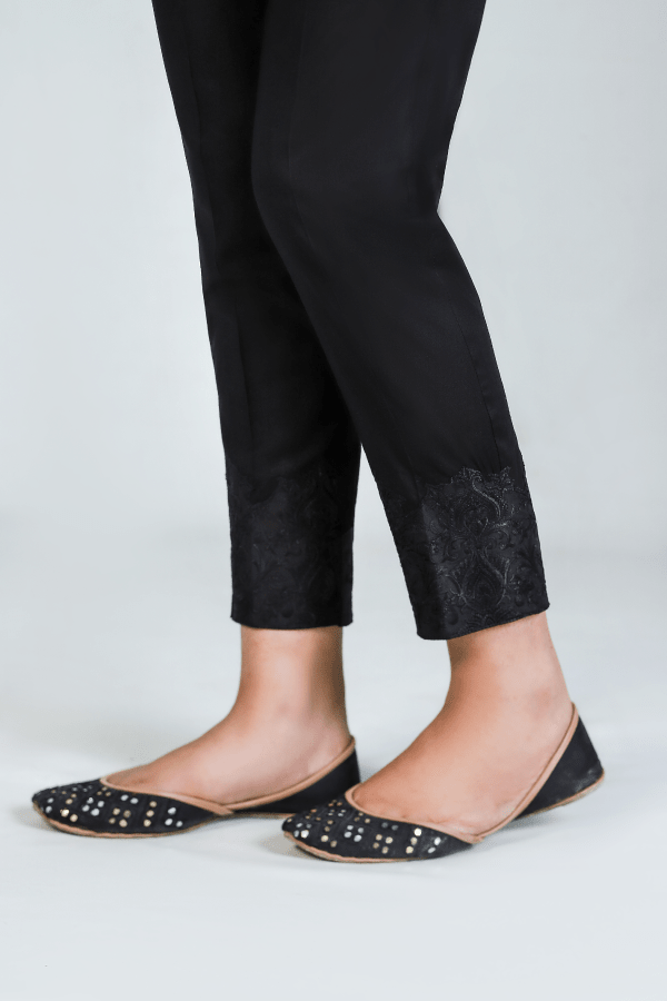 Women Stitched Trouser Black Color SFT-020