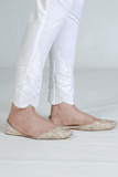 Women Stitched Trouser  White Color SFT-050