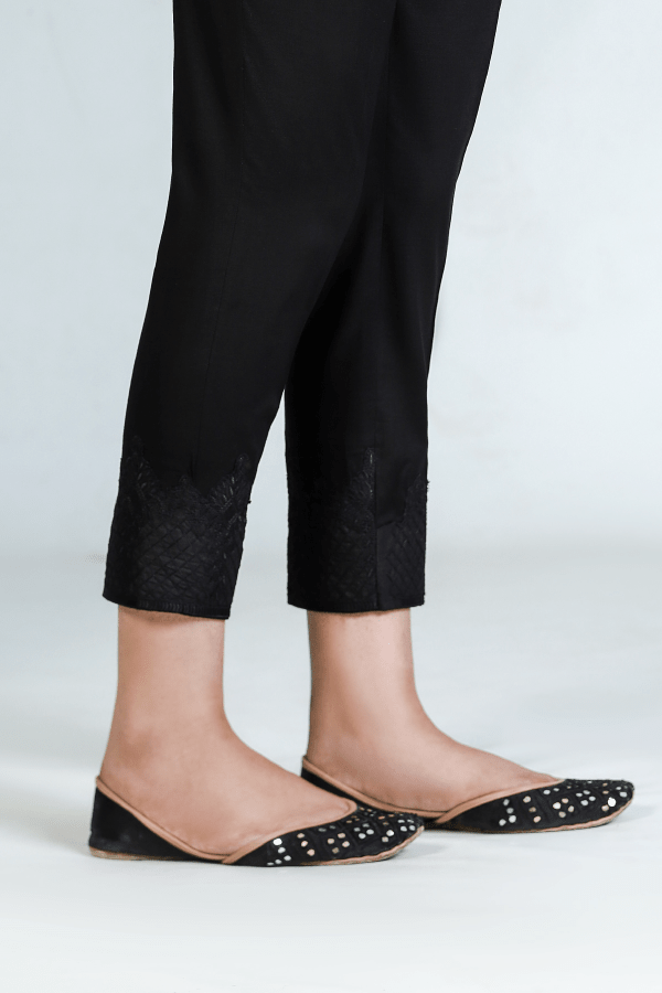 Women Stitched Trouser Black Color SFT-060