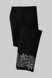Women Stitched Trouser For All Seasons Black SFT 110