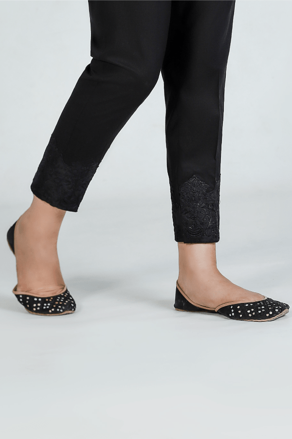 Women Stitched Trouser Black Color SFT-020
