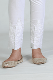 Women Stitched Trouser  White Color SFT-050